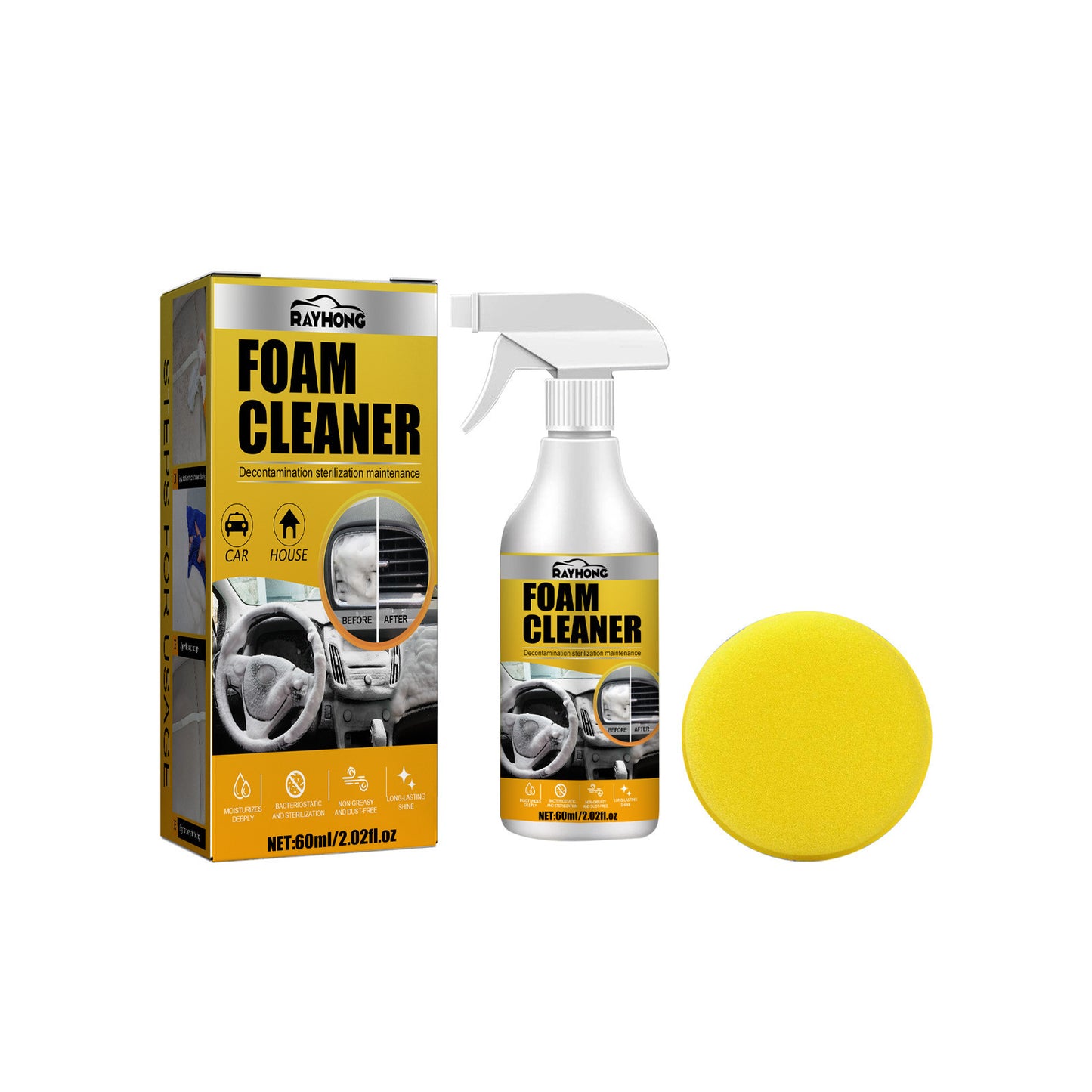 Rayhong™ Car Foam Cleaner